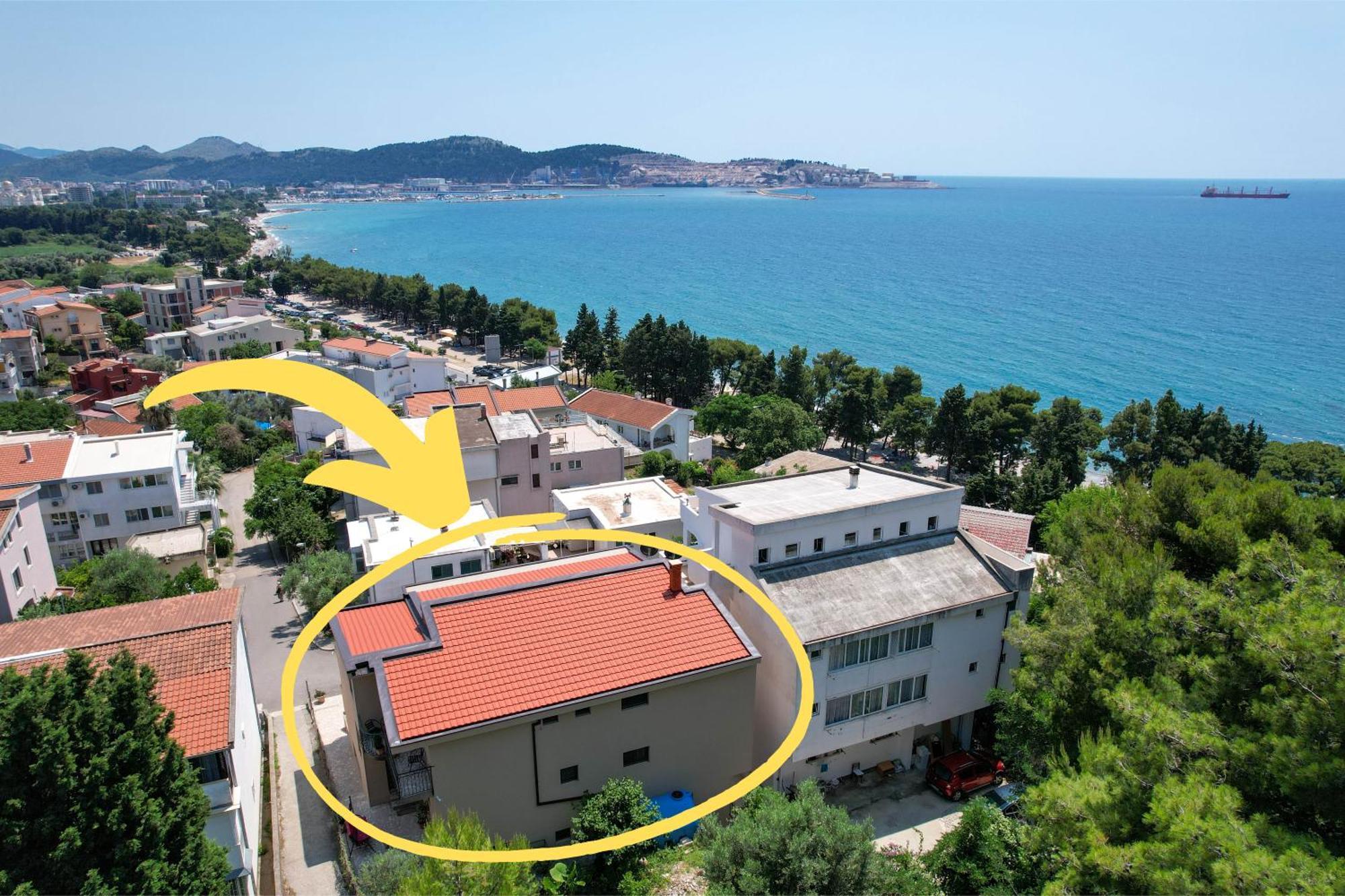 Flora Apartment - Near The Sea Šušanj Kültér fotó